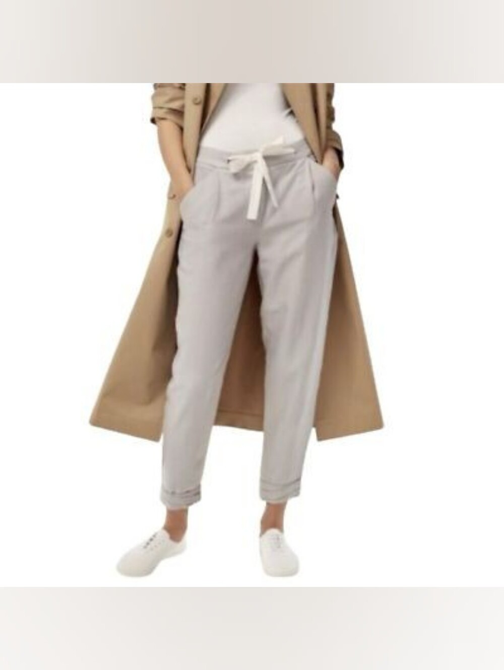 Aritzia Wilfred Allant Pants tie Small 4 Loose Fitting.